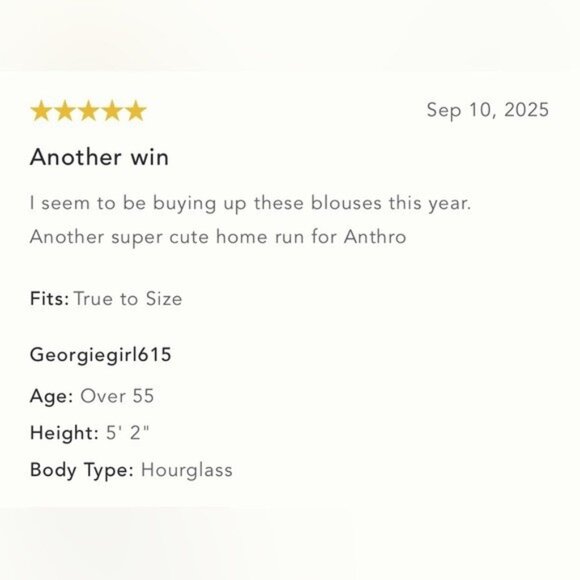 NWT Size L - Maeve Short Sleeve Sheer Lace Babydoll Blouse IVORY (NWT US$ 88) - Picture 13 of 16